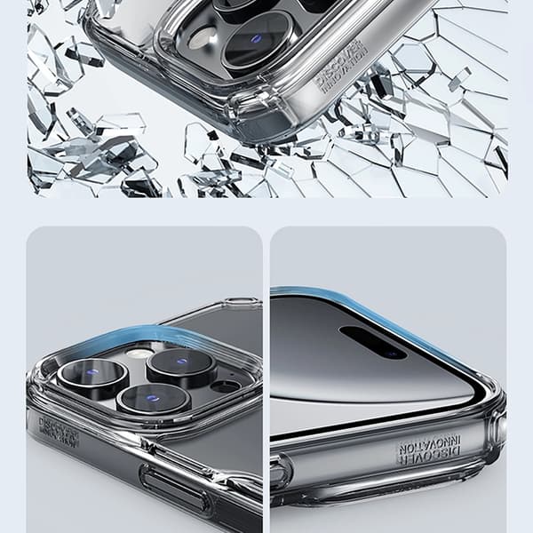 Nillkin iPhone 16 Pro Max Mobilskal Nature Pro - Transparent/Vit