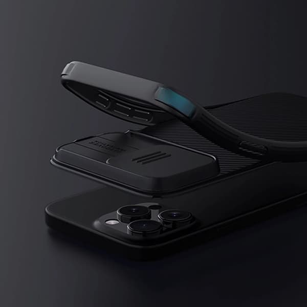 Nillkin iPhone 16 Pro Max Mobilskal CamShield Pro - Svart