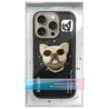 Miniatyrbild 10 av 10: Nimmy iPhone 16 Pro Max Mobilskal MagSafe Glasses Cool Dog - Svart