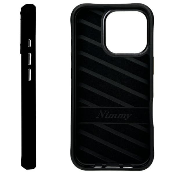 Nimmy iPhone 16 Pro Max Mobilskal Big Eyed Pet 2.0 Panda - Svart