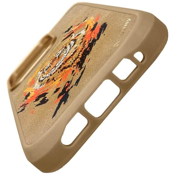 Nimmy iPhone 16 Pro Max Mobilskal MagSafe Tiger - Ljusbrun