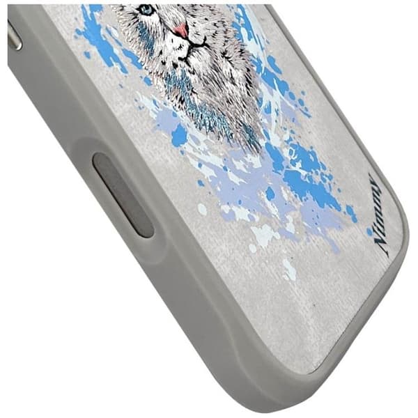 Nimmy iPhone 16 Pro Max Mobilskal MagSafe Panther - Ljusgrå