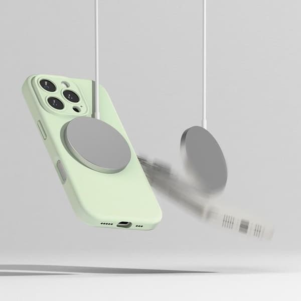 Ringke iPhone 16 Pro Max Mobilskal Magsafe Silikon Magnetic - Mint