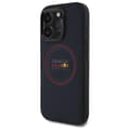 Miniatyrbild 3 av 8: Red Bull iPhone 16 Pro Max Mobilskal MagSafe Läder Red Ring - Navy