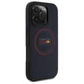 Miniatyrbild 4 av 8: Red Bull iPhone 16 Pro Max Mobilskal MagSafe Läder Red Ring - Navy