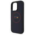 Miniatyrbild 6 av 8: Red Bull iPhone 16 Pro Max Mobilskal MagSafe Läder Red Ring - Navy