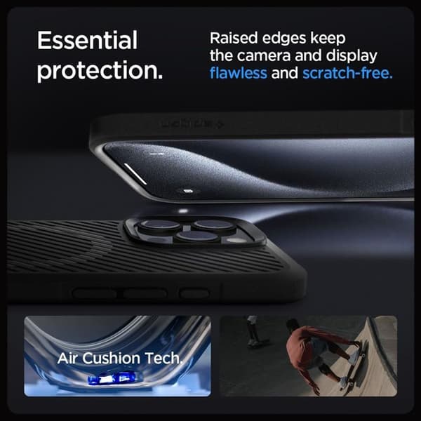 Spigen iPhone 16 Pro Max Mobilskal Magsafe Core Armor - Matt Svart