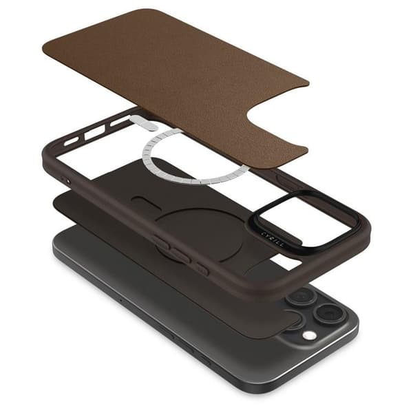 Spigen iPhone 16 Pro Max Mobilskal MagSafe Cyrill Kajuk - Brun