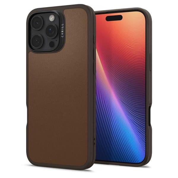 Spigen iPhone 16 Pro Max Mobilskal MagSafe Cyrill Kajuk - Brun