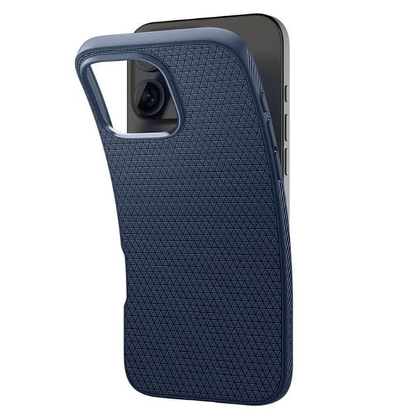 Spigen iPhone 16 Pro Max Mobilskal Liquid Air - Marinblå