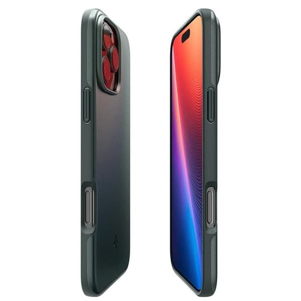 Spigen iPhone 16 Pro Max Mobilskal MagSafe Thin Fit - Grön