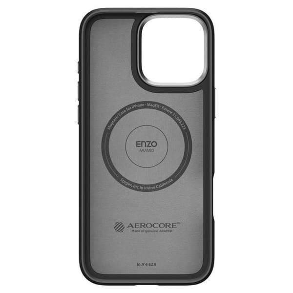 Spigen iPhone 16 Pro Max Mobilskal Magsafe Enzo Aramid - Silver