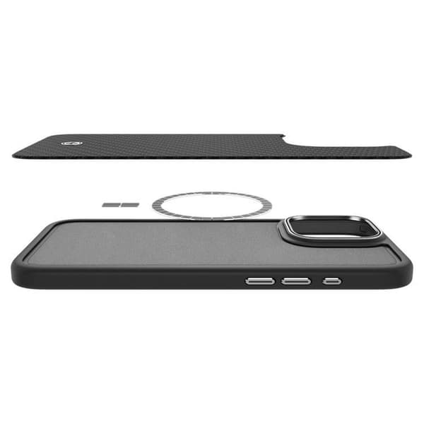 Spigen iPhone 16 Pro Max Mobilskal Magsafe Enzo Aramid - Silver