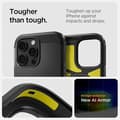 Miniatyrbild 8 av 10: Spigen iPhone 16 Pro Max Mobilskal MagSafe Tough Armor - Svart