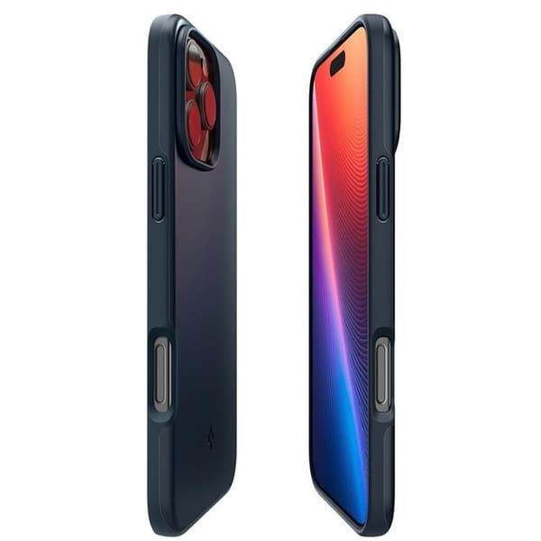 Spigen iPhone 16 Pro Max Mobilskal MagSafe Thin Fit - Metal Slate
