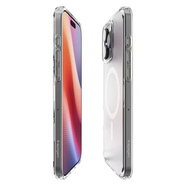 Spigen iPhone 16 Pro Max Mobilskal MagSafe Ultra Hybrid - Frost Clear