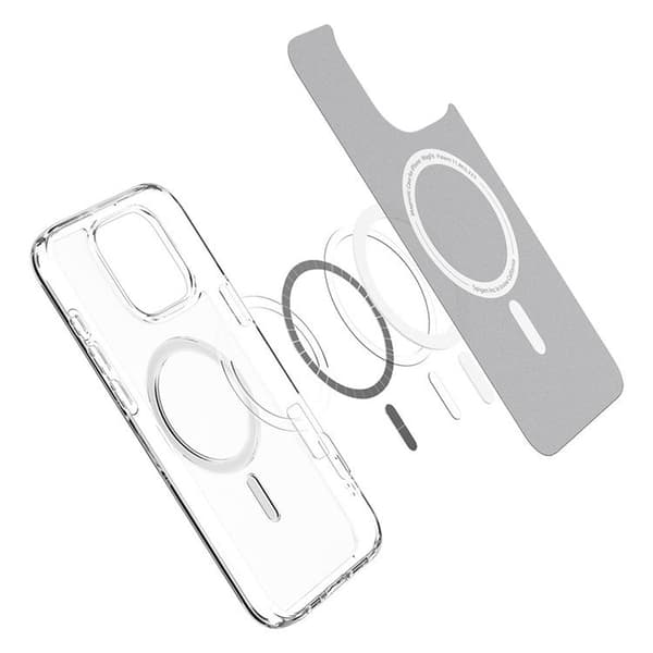 Spigen iPhone 16 Pro Max Mobilskal MagSafe Ultra Hybrid - Frost Clear