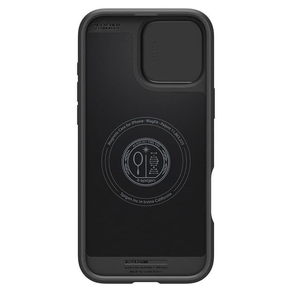Spigen iPhone 16 Pro Max Mobilskal MagSafe Optik Armor  - Svart