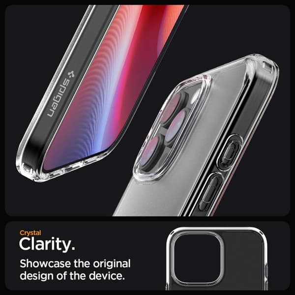 Spigen iPhone 16 Pro Max Mobilskal Ultra Hybrid - Frost Clear
