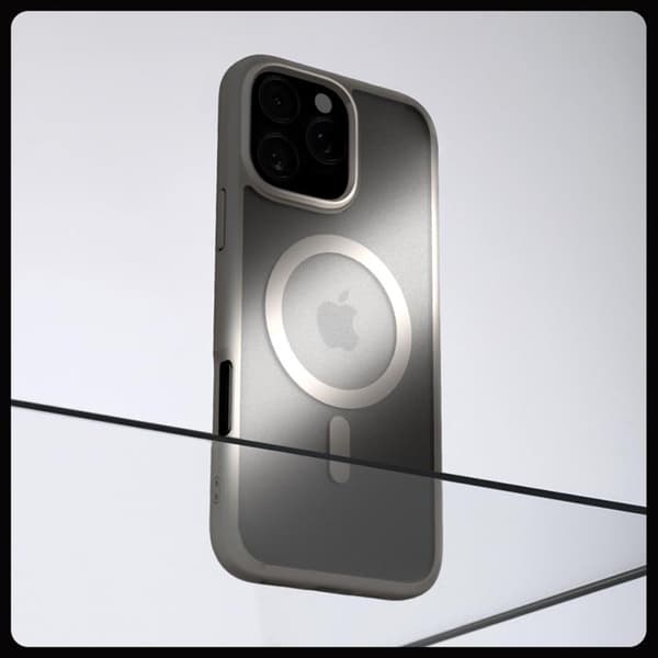 Spigen iPhone 16 Pro Max Mobilskal MagSafe Ultra Hybrid - Frost Titanium