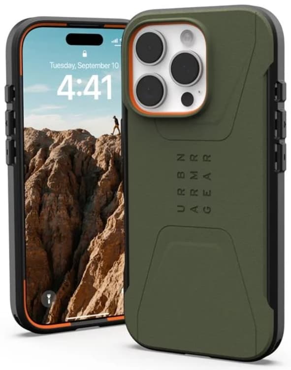UAG iPhone 16 Pro Max Mobilskal MagSafe Civilian - Grön