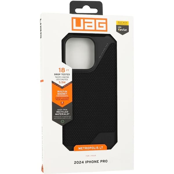 UAG iPhone 16 Pro Max Mobilskal MagSafe Metropolis LT - Svart