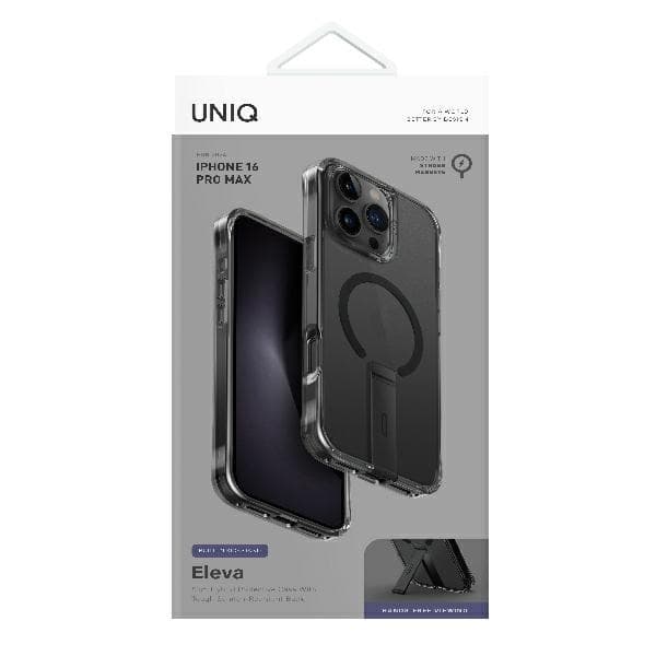 UNIQ iPhone 16 Pro Max Mobilskal Eleva Vertica Stativ - Svart