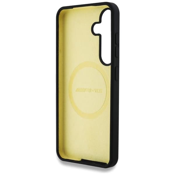 AMG Galaxy S25 Mobilskal MagSafe Oversize Rhombs - Svart