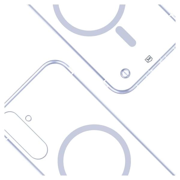 3MK Galaxy S25 Mobilskal MagSafe Just20g - Clear