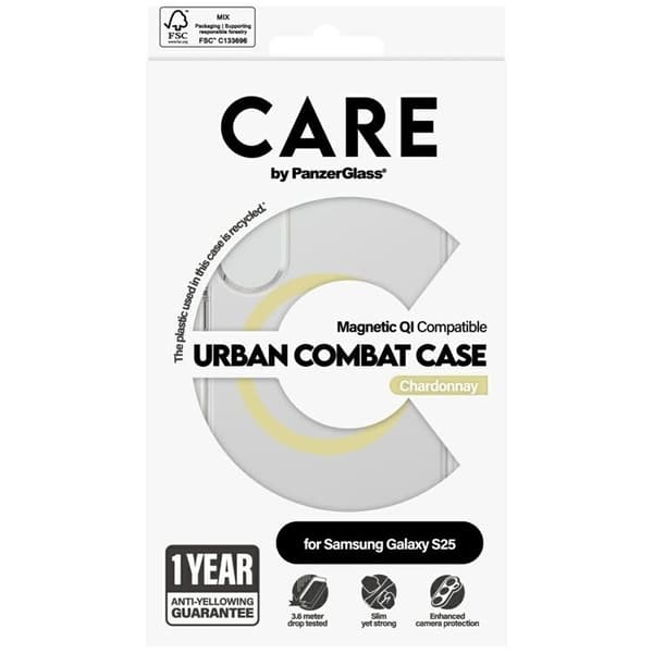 CARE By PanzerGlass Galaxy S25 Mobilskal MagSafe QI Urban Combat