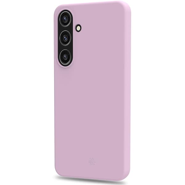 Celly Galaxy S25 Mobilskal Cromo Soft Rubber - Rosa