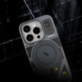 Miniatyrbild 4 av 5: Forcell Galaxy S25 Mobilskal Magsafe Levels - Cyber Grå