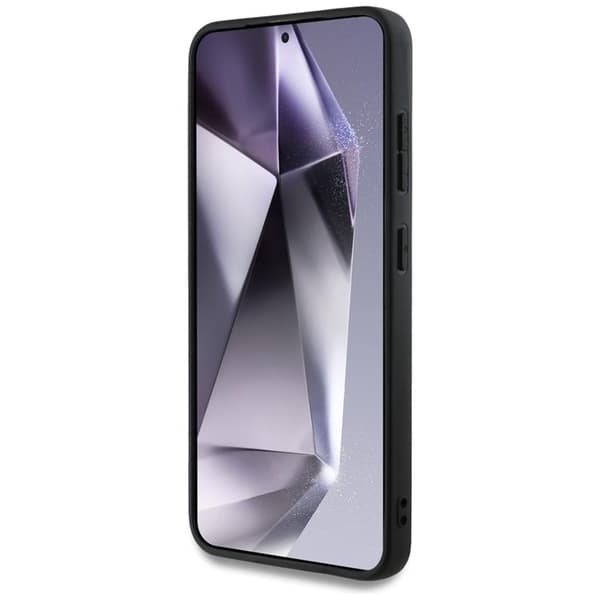 Guess Galaxy S25 Mobilskal Grained Big 4G Logo Small Classic - Brun