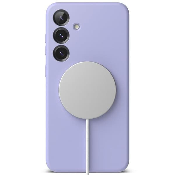 Ringke Galaxy S25 Mobilskal Magsafe Silikon Magnet - Lavender