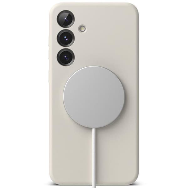 Ringke Galaxy S25 Mobilskal Magsafe Silikon Magnet - Stone