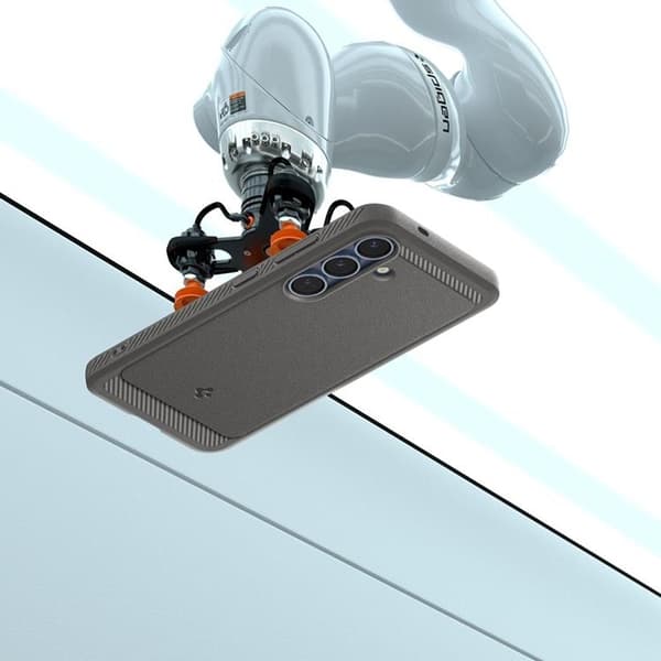 Spigen Galaxy S25 Mobilskal Magsafe Rugged Armor - Grå