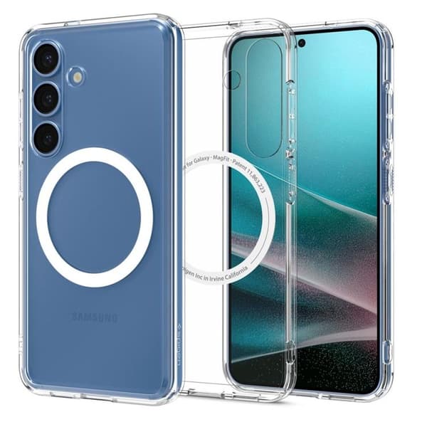 Spigen Galaxy S25 Mobilskal Magsafe Ultra Hybrid - Clear