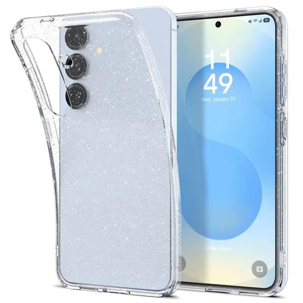 Spigen Galaxy S25 Mobilskal Liquid Crystal - Glitter Crystal