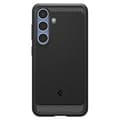 Miniatyrbild 3 av 11: Spigen Galaxy S25 Mobilskal Magsafe Rugged Armor - Matte Svart