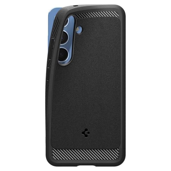 Spigen Galaxy S25 Mobilskal Magsafe Rugged Armor - Matte Svart