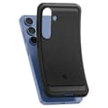 Miniatyrbild 8 av 11: Spigen Galaxy S25 Mobilskal Magsafe Rugged Armor - Matte Svart