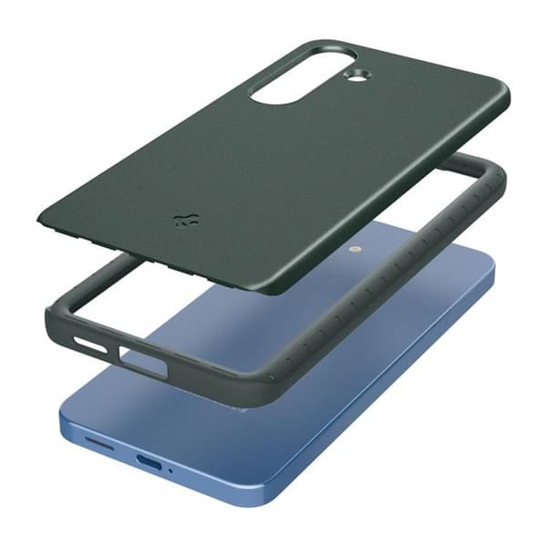 Spigen Galaxy S25 Mobilskal Magsafe Thin Fit - Abyss Grön