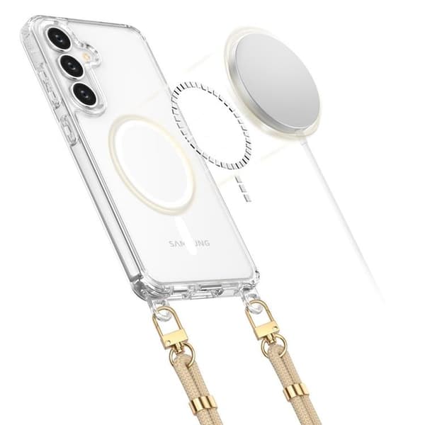 Tech-Protect Galaxy S25 Mobilhalsband Skal Magsafe Flexair Chain