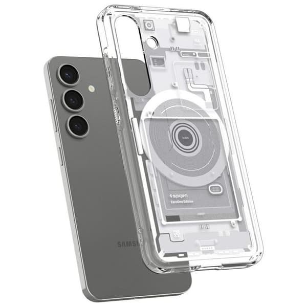 Spigen Galaxy S25 Mobilskal MagSafe Ultra Hybrid - Vit