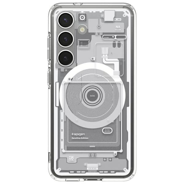 Spigen Galaxy S25 Mobilskal MagSafe Ultra Hybrid - Vit