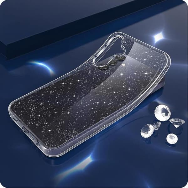 Tech-Protect Galaxy S25 Mobilskal Flexair - Glitter