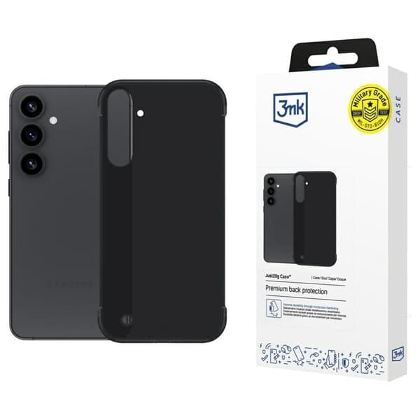 3MK Galaxy S25 Plus Mobilskal Matt Just20g - Svart