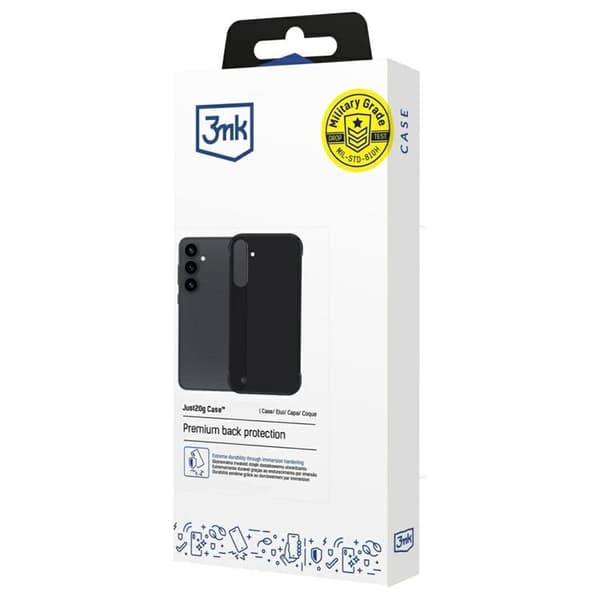 3MK Galaxy S25 Plus Mobilskal Matt Just20g - Svart