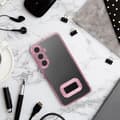 Miniatyrbild 4 av 5: Galaxy S25 Plus Mobilskal Glam - Powder Rosa