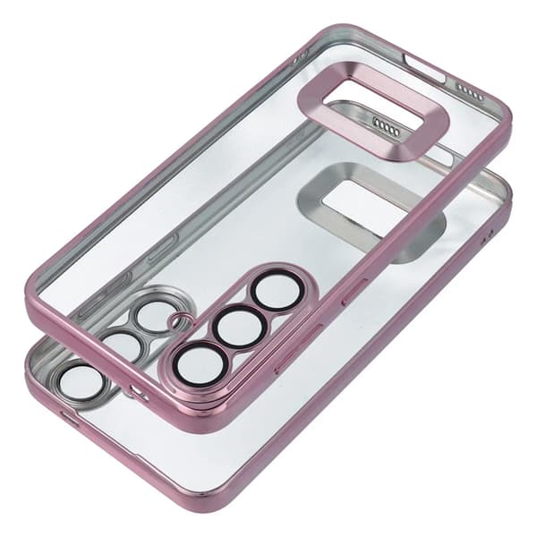 Galaxy S25 Plus Mobilskal Glam - Powder Rosa